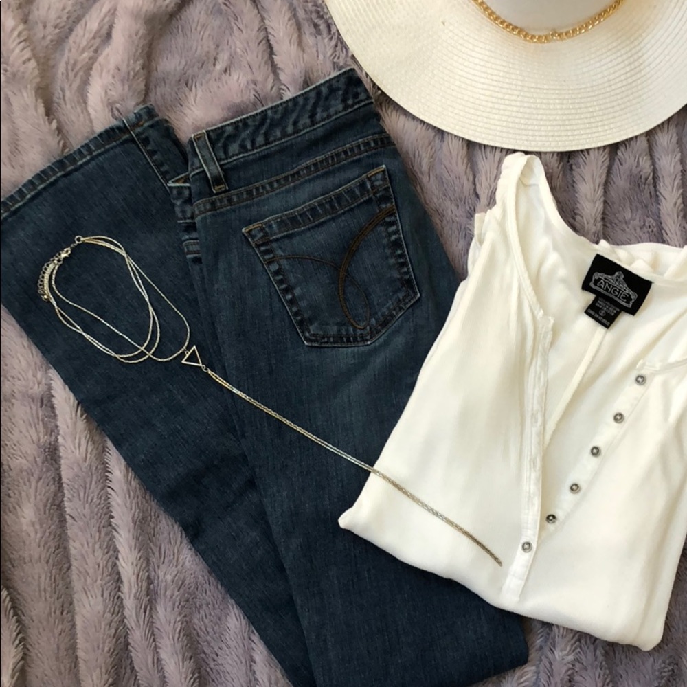 Calvin Klein jeans bootcut size 26/2 🤠💙
